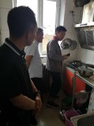 開展天然氣入戶管道安檢、安全教育活動